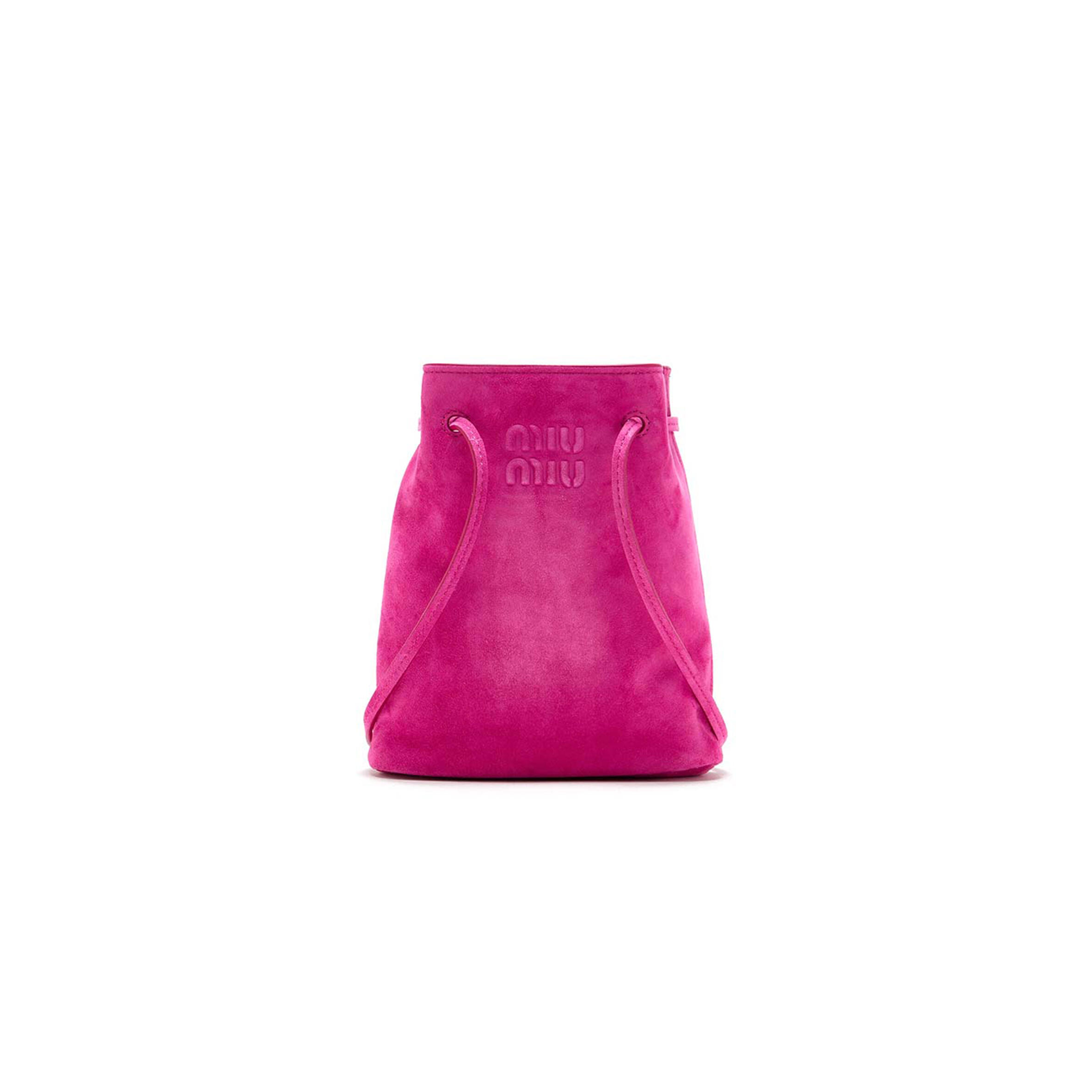MIU MIU SUEDE MINI BAG 5NF460 (17*14*6cm)